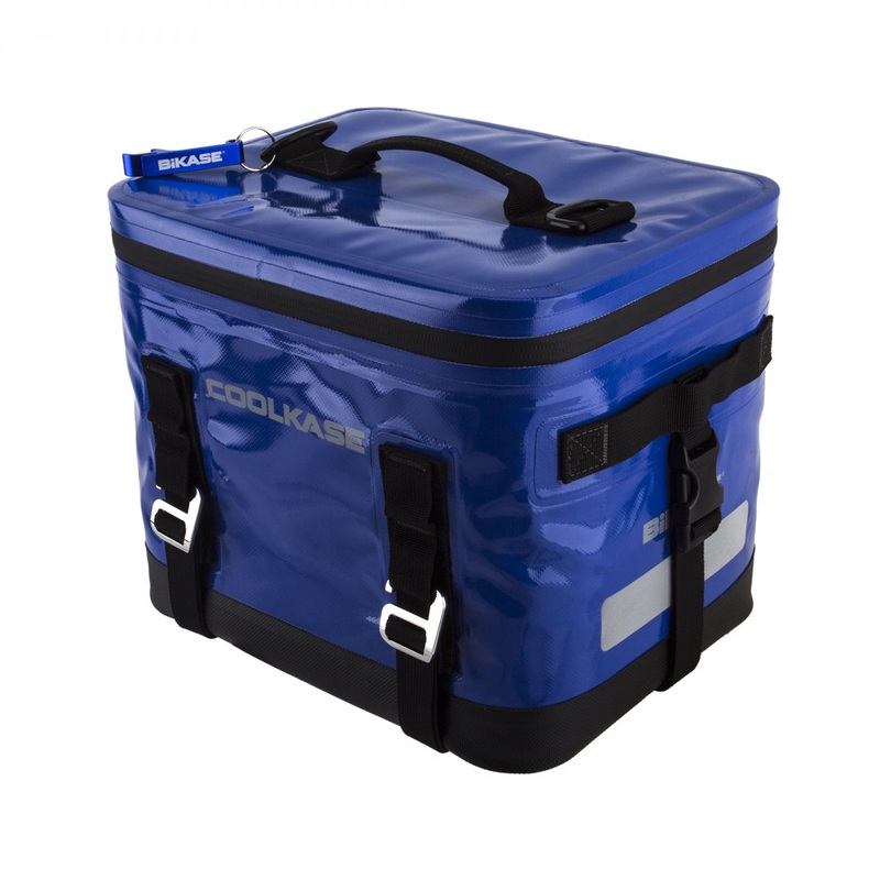 Bikase CoolKASE Rack Bag Blue 12×9.5x10in Velcro Straps
