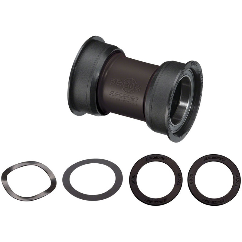 Full Speed Ahead BB-PF4002/MegaExo 19 Bottom Bracket – BB386 86.5mm 19mm Spindle Interface BLK