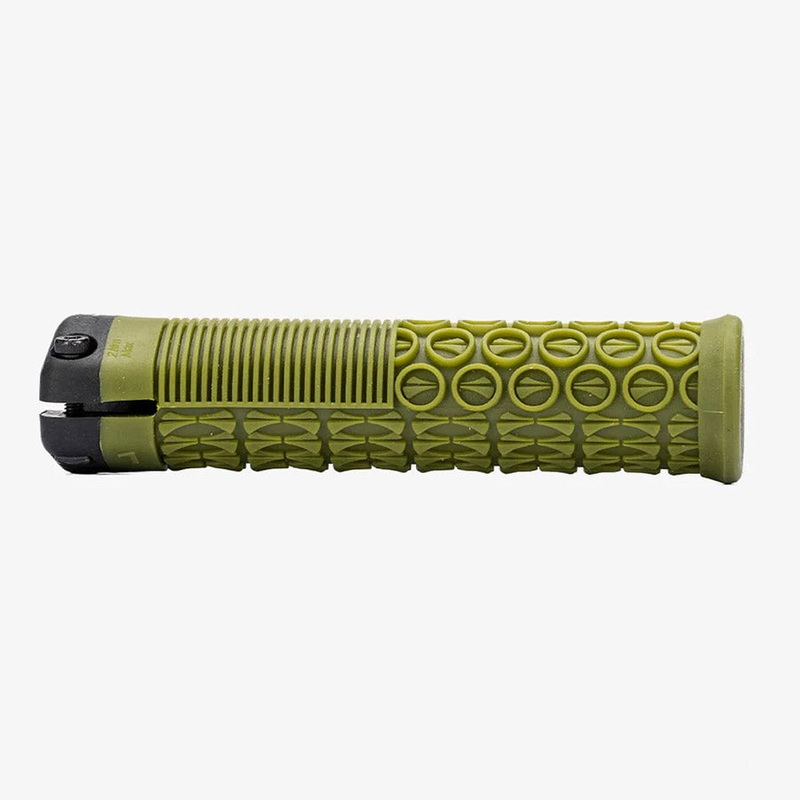 SDG Thrice 31 Lock-On MTB Grips – Olive Green
