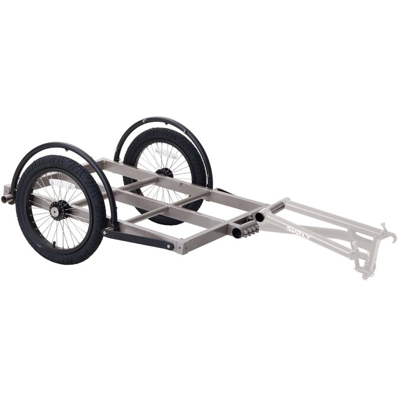 Surly Ted Trailer: Short Bed 16″ Wheels Gray