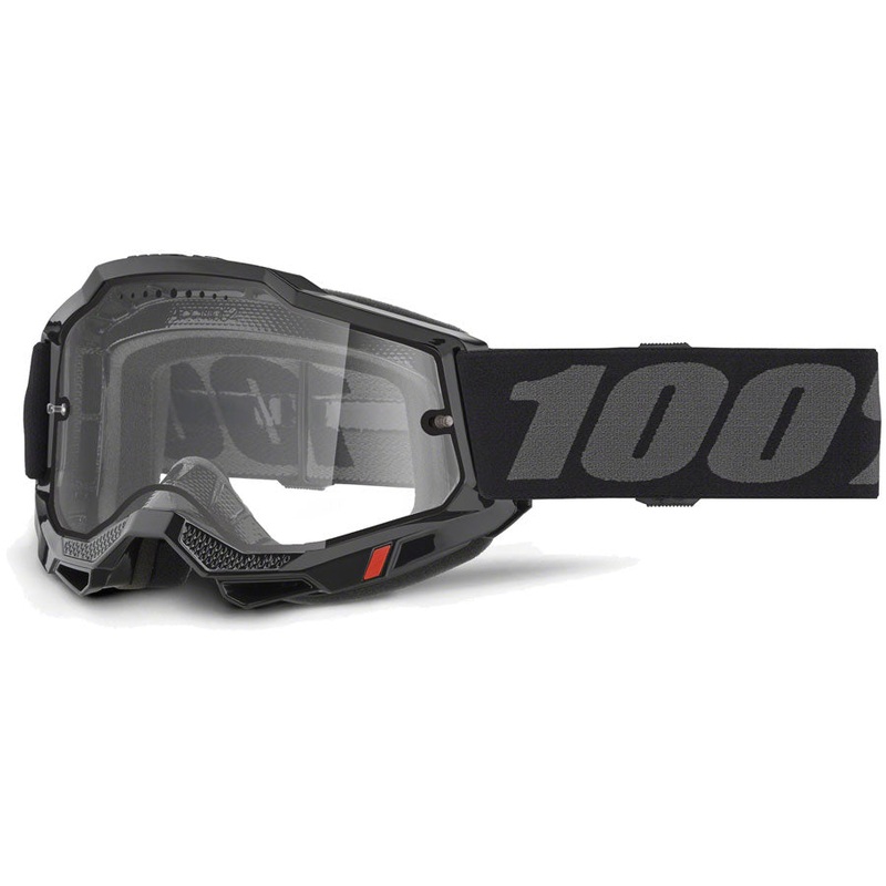 Accuri 2 Enduro MTB Goggles – Black/Clear
