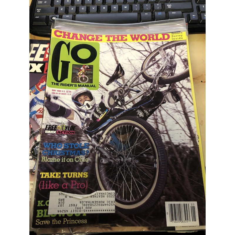 Go bmx magazine 1990 back issues