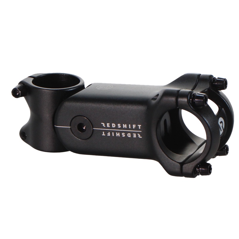 Redshift Sports ShockStop Stem – 90mm 31.8 Clamp +/-6 1 1/8″ Aluminum Black