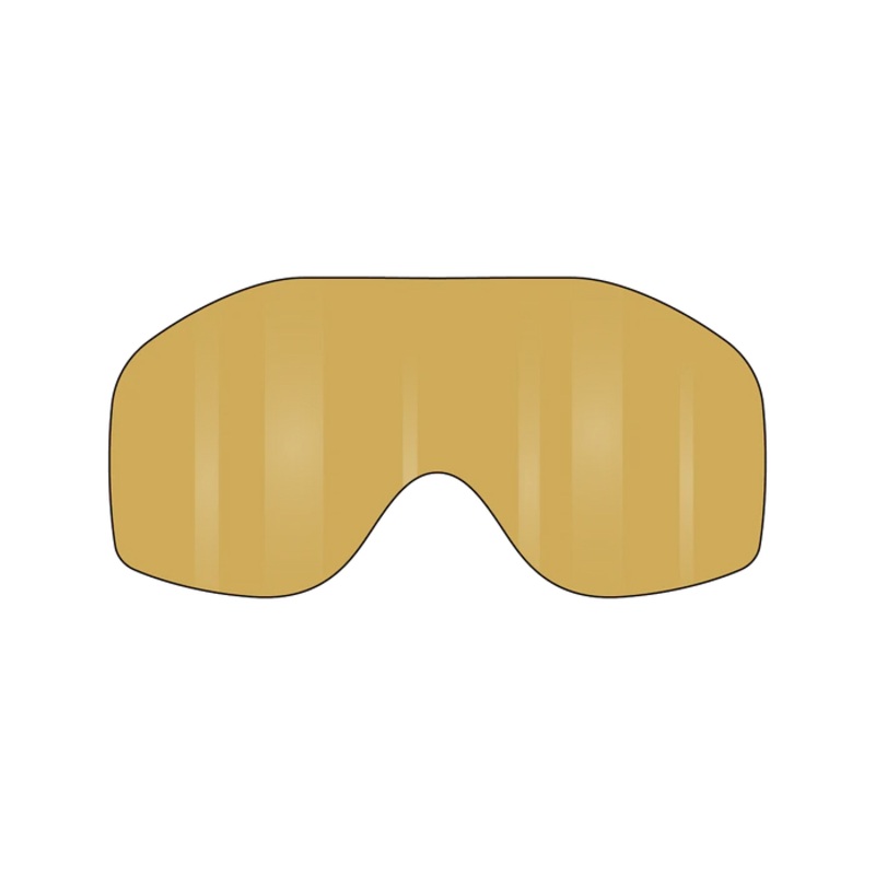 Fasthouse VonZipper Sizzle Spare Lexan Goggle Lens – Amber