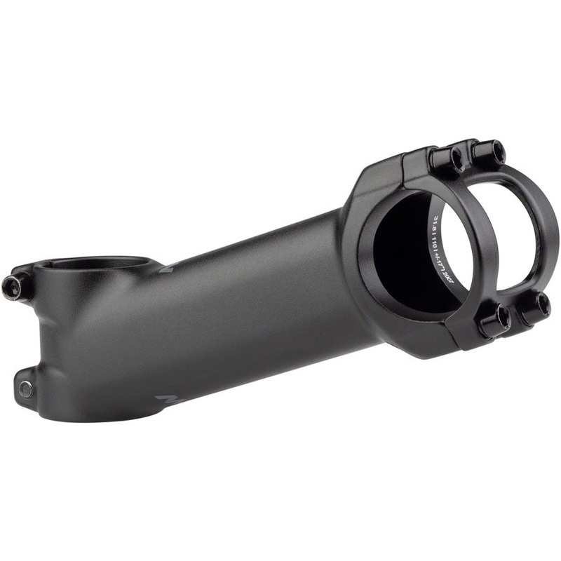 MSW 17 Stem – 110mm 31.8 Clamp +/-17 1 1/8″ Aluminum Black