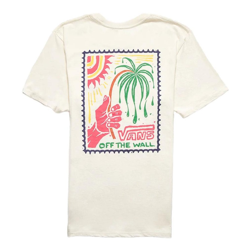 Vans Stamped T-Shirt – Antique White
