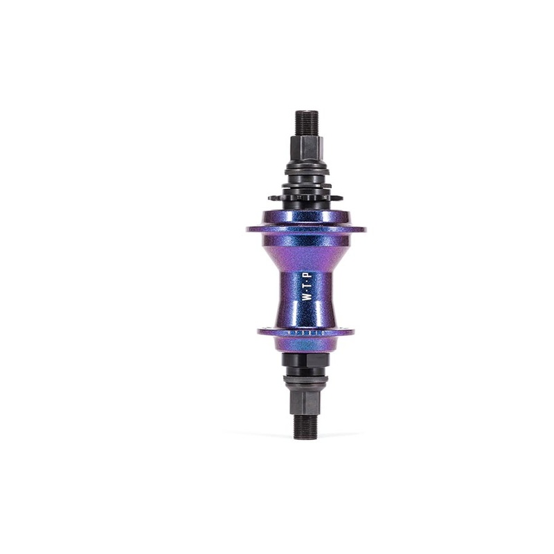 We The People Hybrid Hub Rear, Right side drive, 36H, 110mm, Freecoaster, Purple
