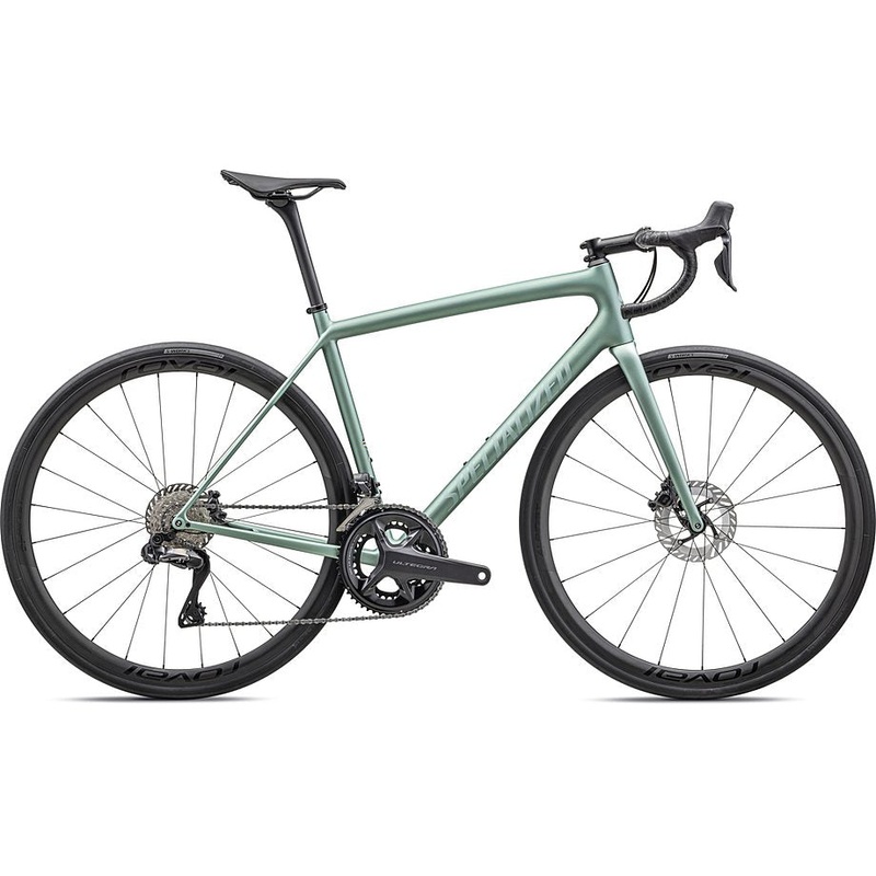2023 Specialized aethos pro bike satin metallic white sage/white sage 58
