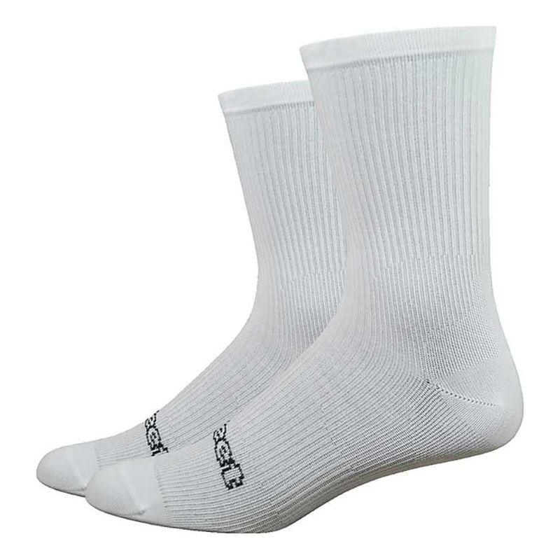 DeFeet, Evo 6″ Classique, Socks, White, L