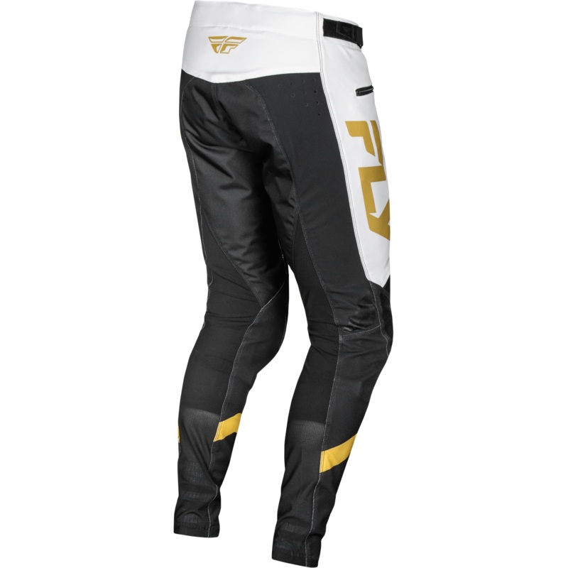 FLY Racing Youth Rayce Pant White/Black/gold  2025