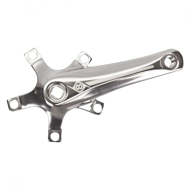 Origin8 Alloy Crank Set 170mm 107mm JIS Square Taper Single Speed