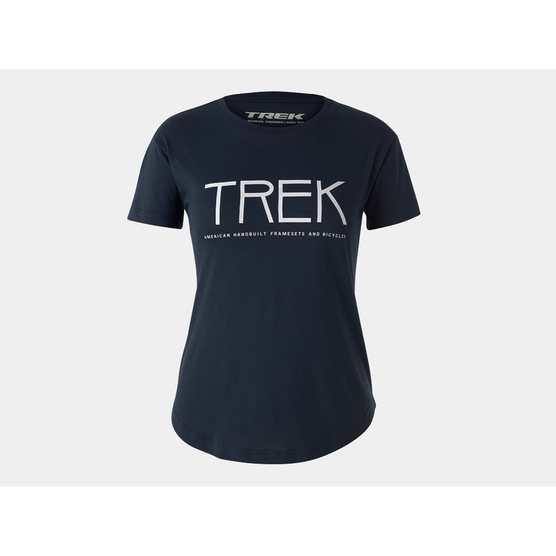 Shirt Trek Stick Logo Tee Women X-Large Navy