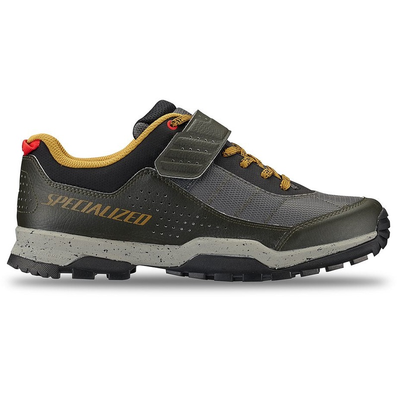 Specialized rime 1.0 shoe dark moss green/harvest gold 38