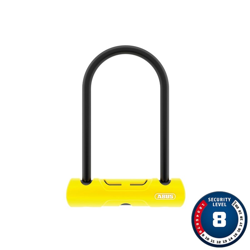 Abus 402 U-Lock Key 150x160mm 5.9×6.3 Thickness in mm: 10mm Yellow Mini