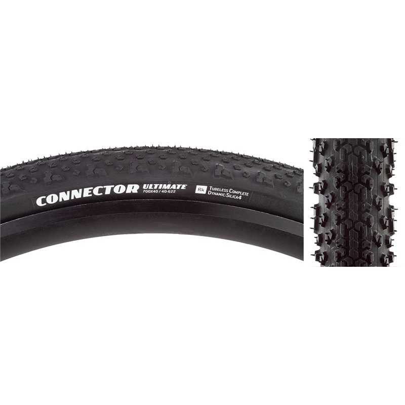 Connector Ultimate Tubeless Tire 700 x 40c Black