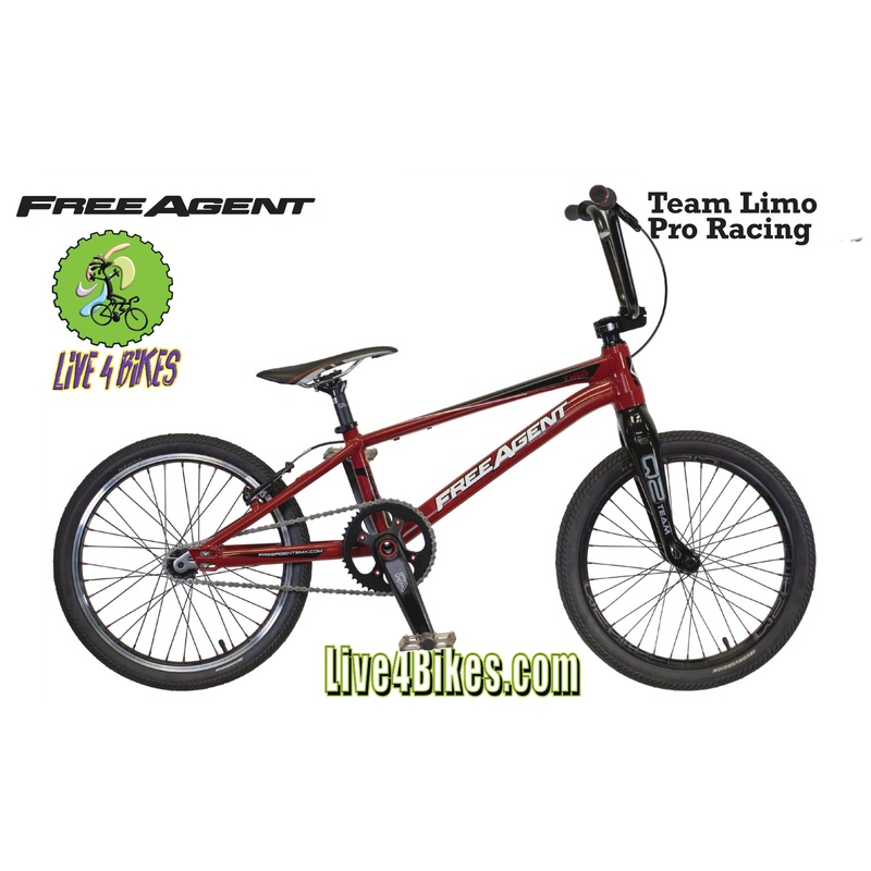 FreeAgent Team Limo Bmx Racing Bike | 21 in Frame