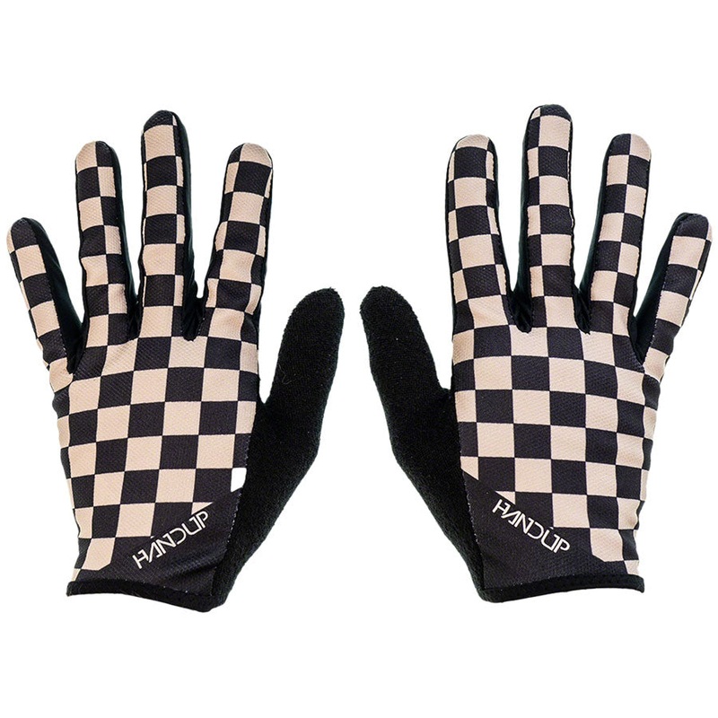 Handup Most Days Gloves – Checkered Black/Tan Small