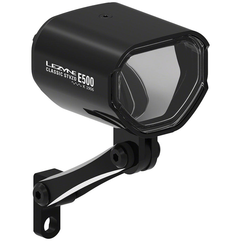 Lezyne Classic E500 Ebike Headlight – Handlebar/Fork Mount STVZO 500 Lumen BLK