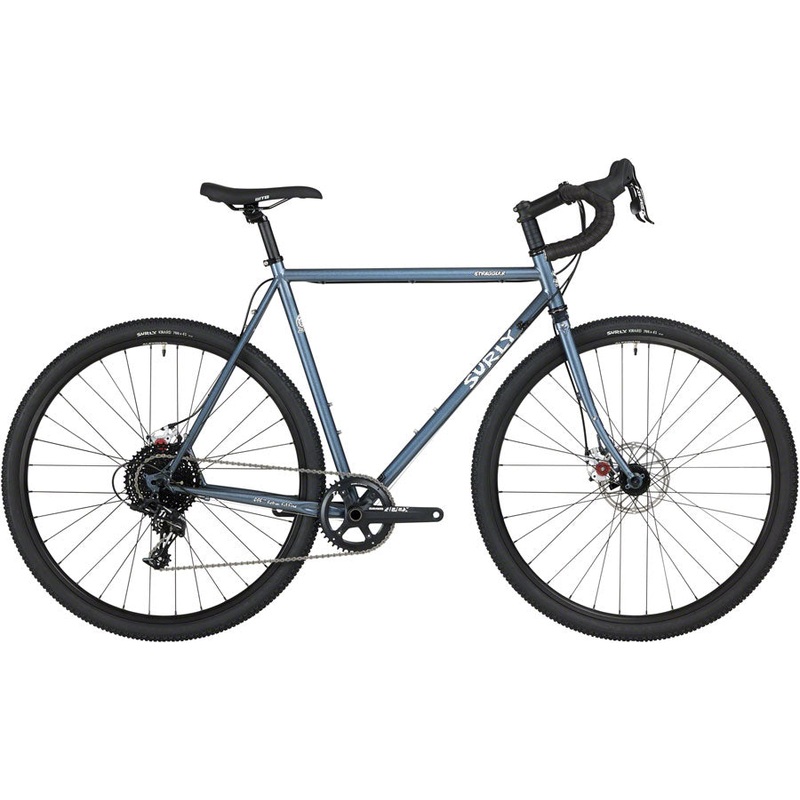 Surly Straggler Bike – 700c Steel Cold Steel Blue 58cm