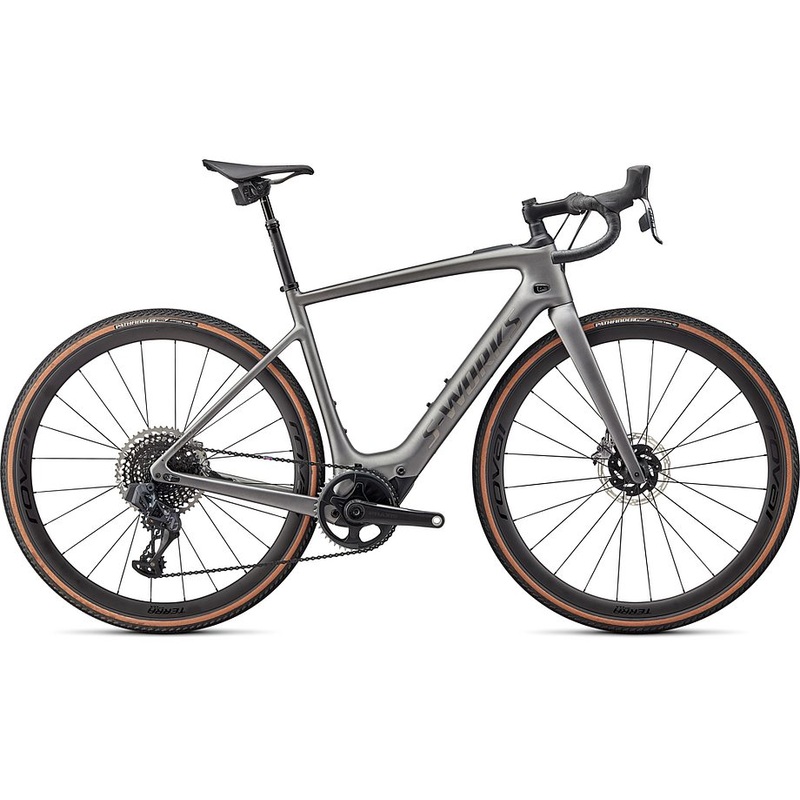 2022 Specialized creo sl S-Works carbon evo bike brushed/smoked liquid metal/black liquid metal  l