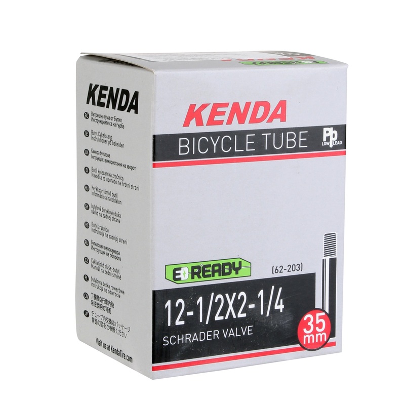 Kenda Butyl-LL Tube 12.5 x 2.25″ SV – Each