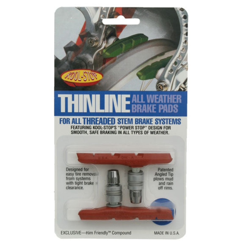 Kool Stop Thinline Pads Threaded – Salmon Pr