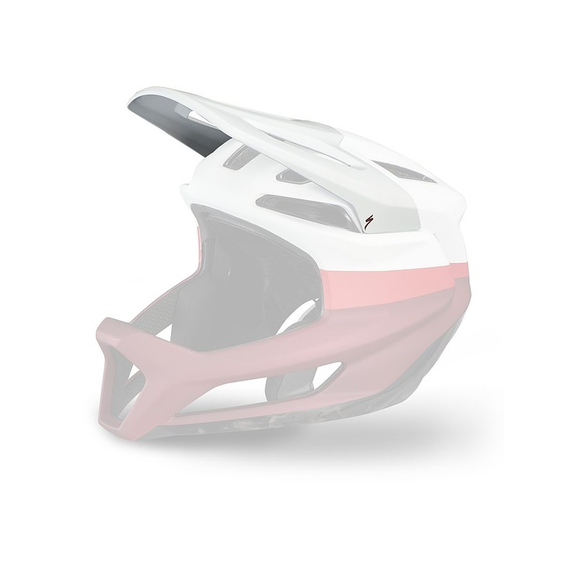 Specialized gambit visor dove grey/maroon m