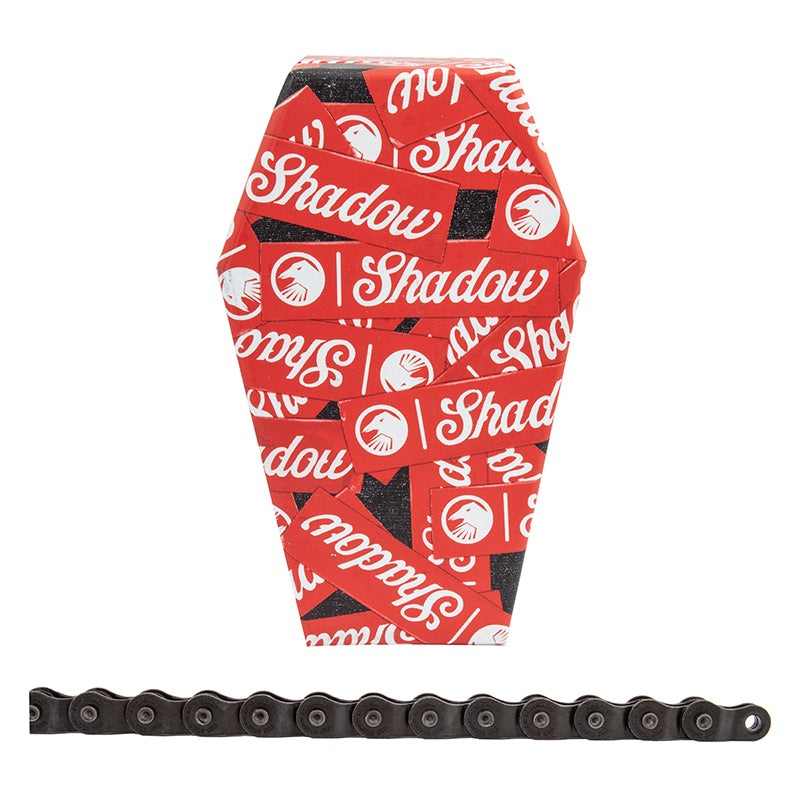 The Shadow Conspiracy Interlock V2 Race Chain – Single Speed 3/32″ 98 Links Half Link Chain BLK