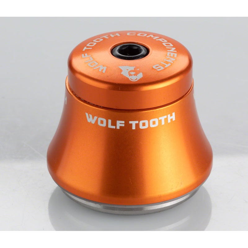 Wolf Tooth Premium Headset – IS41/28.6 Upper 25mm Stack Orange