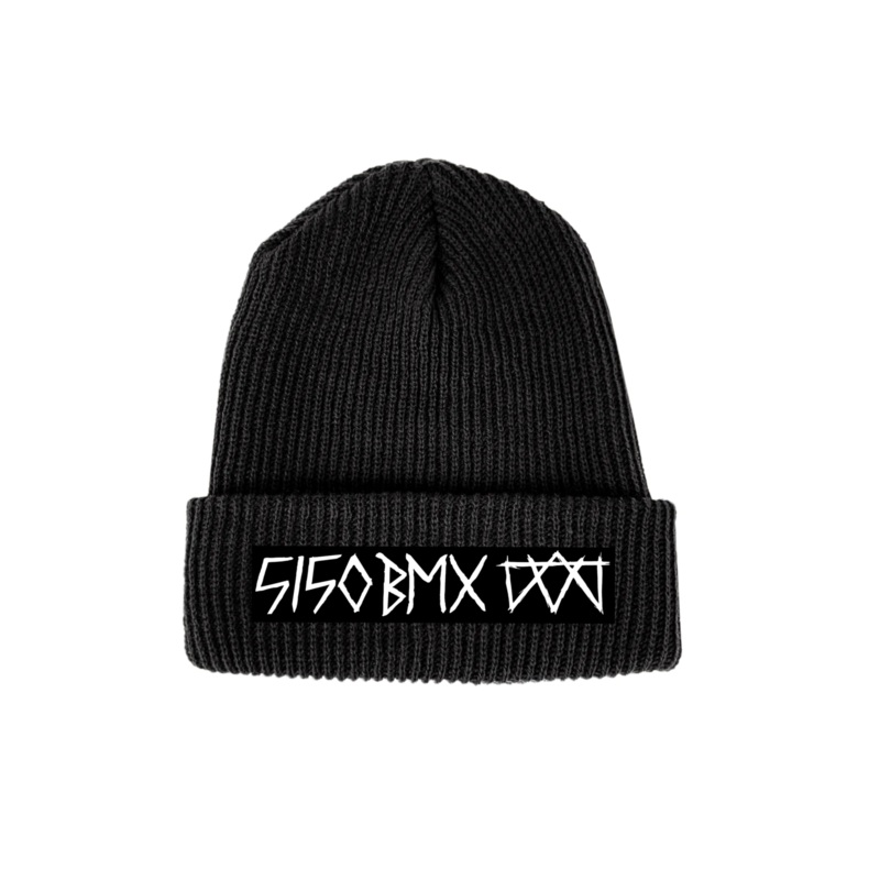 5150bmx Oversized Logo Beanie (Black)