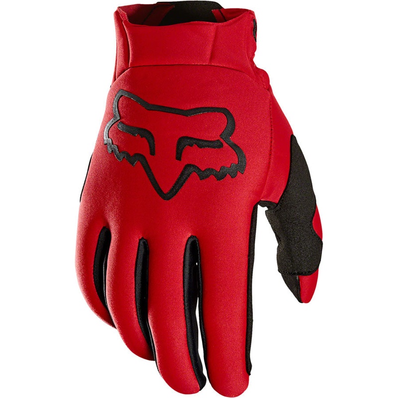 Fox Racing Legion Thermo Glove – Fluorescent Red Full Finger Large