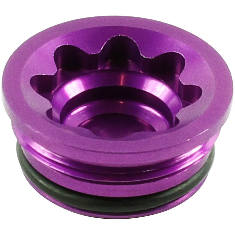 Hope V4 Large Disc Brake Caliper Bore Cap – Purple