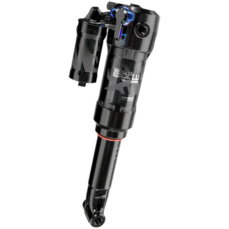 RockShox Super Deluxe Thru Shaft RCT Rear Shock – 230 x 57.5mm, Medium Reb/Comp, 380lb L/O Force, Trunnion, C1