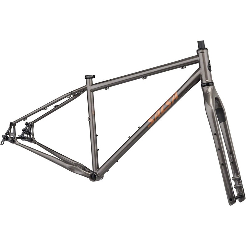 Salsa Fargo Frameset – 29″ Steel Black X-Large