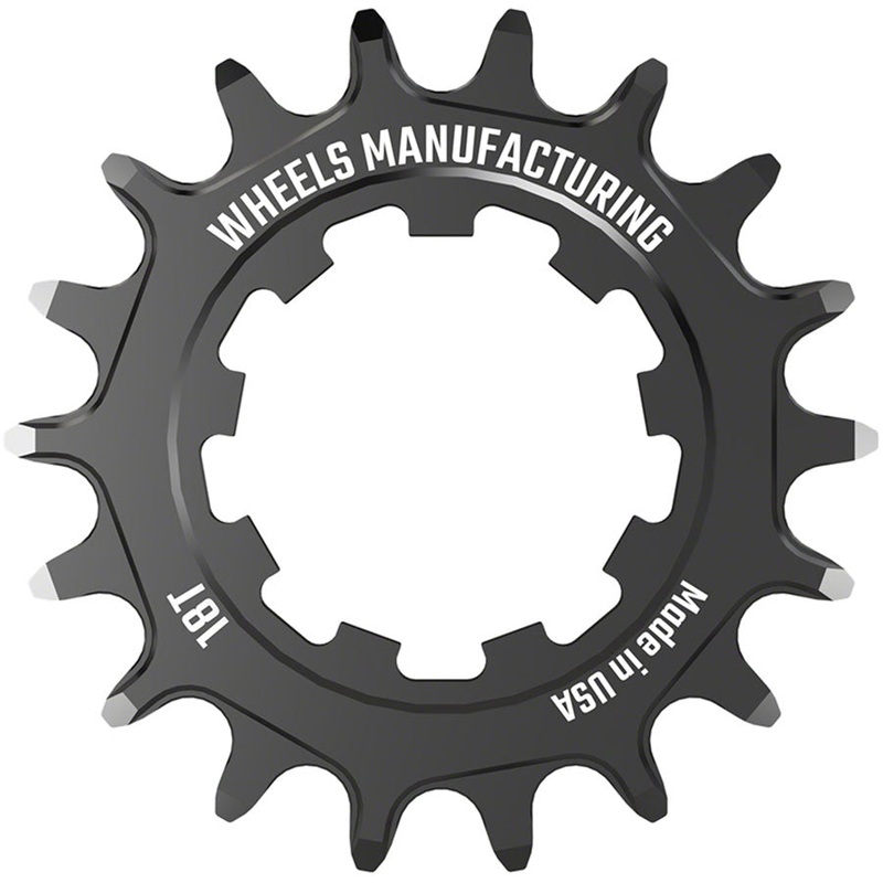 Wheels Manufacturing SOLO-SPEED Cog – 18t, Fits SOLO-SPLINE and SOLO-XD kits, Black