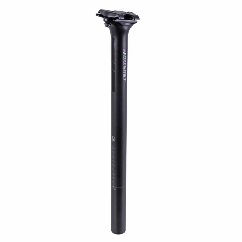 Ritchey WCS Zero Carbon Seatpost: 27.2 400mm Zero Offset Black