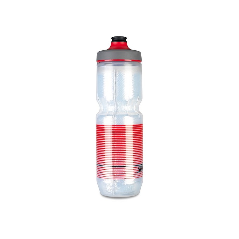 Specialized 23 oz insulated wgb ea translucent/black/red straight away 23-oz