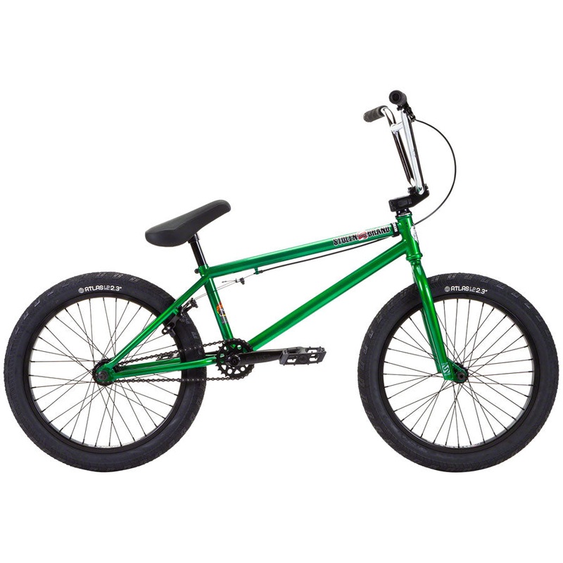 Stolen Heist BMX Bike – 21″ TT Green/Chrome