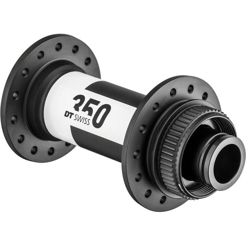 DT Swiss 350 Front Hub – 15 x 110mm Center-Lock Black 32H