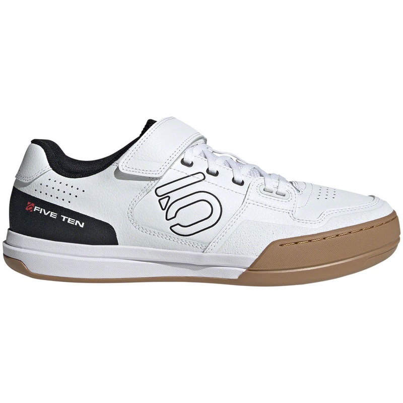 Five Ten Hellcat Mountain Clipless Shoes – Mens FTWR White/Core Black/Red 6