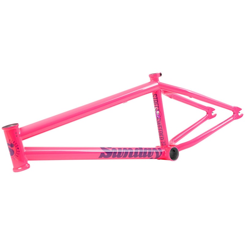 Sunday Street Sweeper BMX Frame – 20.5″ TT Hot Pink