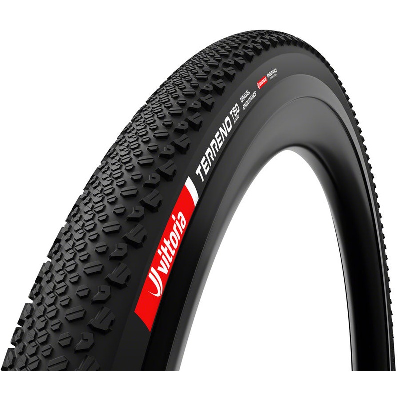Vittoria Terreno T50 Mixed Tire – 700 x 50 Tubeless Folding BLK Gravel Endurance Graphene G2.0