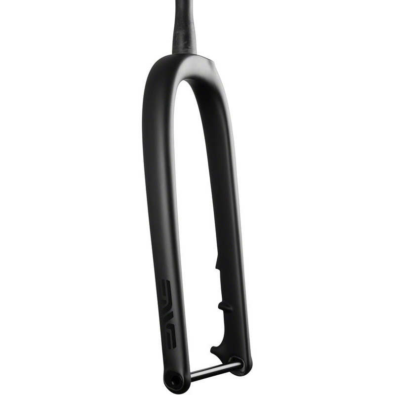 ENVE Composites Fat Bike Carbon Fork 1.5″ Tapered Steerer 42/51mm Adjustable Rake 15mm x 150mm Axle BLK