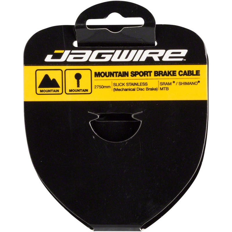 Jagwire Sport Brake Cable Slick Stainless 1.5x2750mm SRAM/Shimano Mountain Tandem