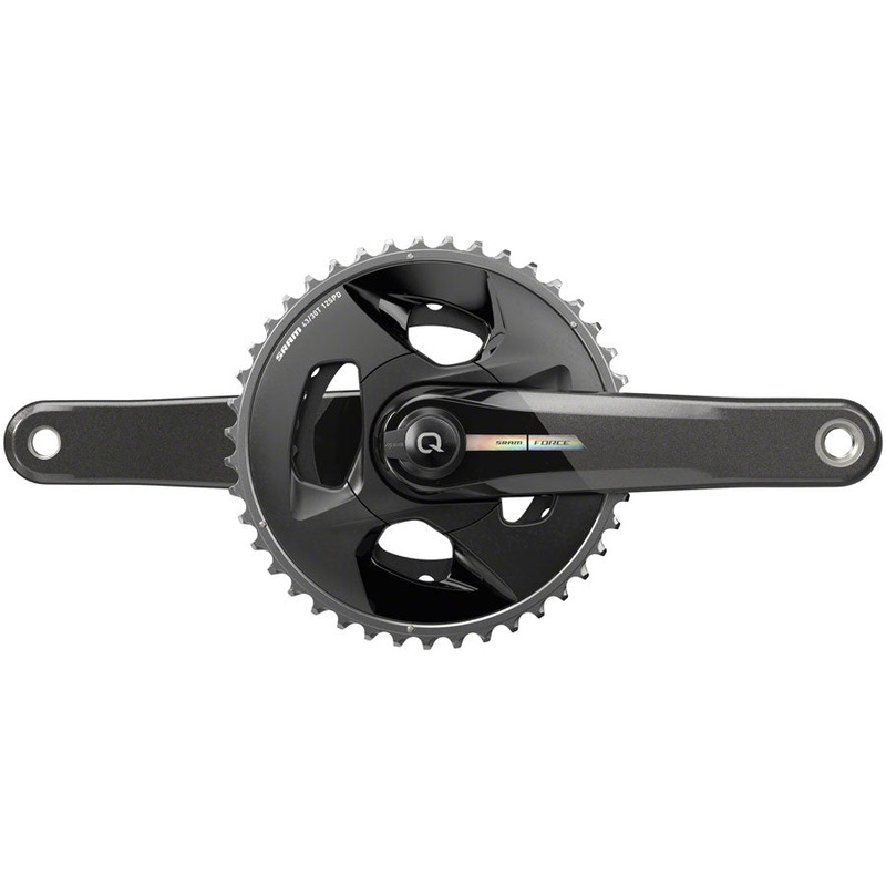 SRAM Force AXS Wide Power Meter Crankset – 167.5mm 2x 12-Speed 43/30t 94 BCD DUB Spindle Interface Iridescent Gray D2