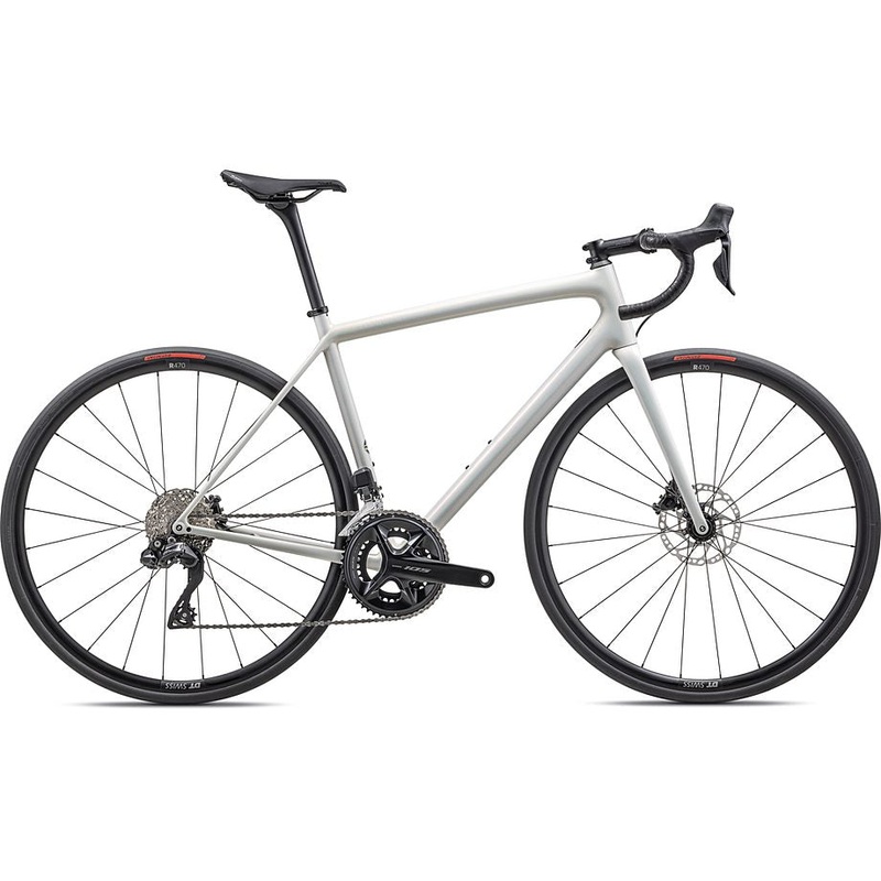 2023 Specialized aethos comp bike gloss 100% red ghost pearl over dune white/dune white 49