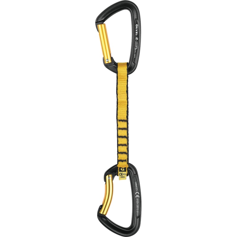 Grivel All-round Alpha Qd 16cm Quickdraw Set – Versatile Climbing Gear