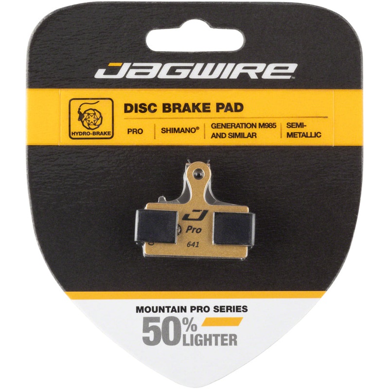 Jagwire Pro Semi-Metallic Disc Brake Pads – For Shimano S700 M615 M6000 M785 M8000 M666 M675 M7000 M9000 M9020 M985 M987