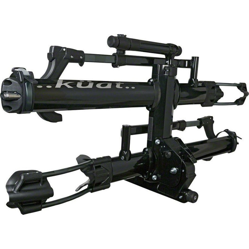 Kuat NV 2.0 Hitch Bike Rack – 2-Bike, 2″ Receiver, Metallic Black/Chrome