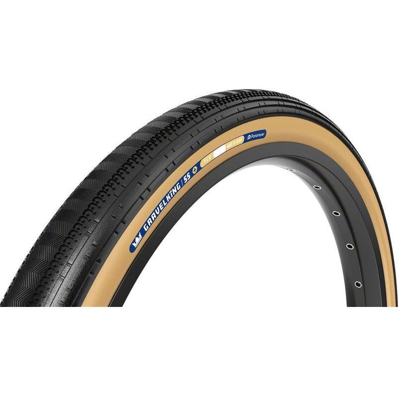 Panaracer GravelKing SS Plus Tire – 700 x 28 Clincher Folding Black/Brown